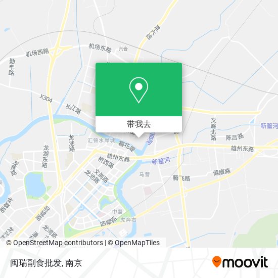 闽瑞副食批发地图