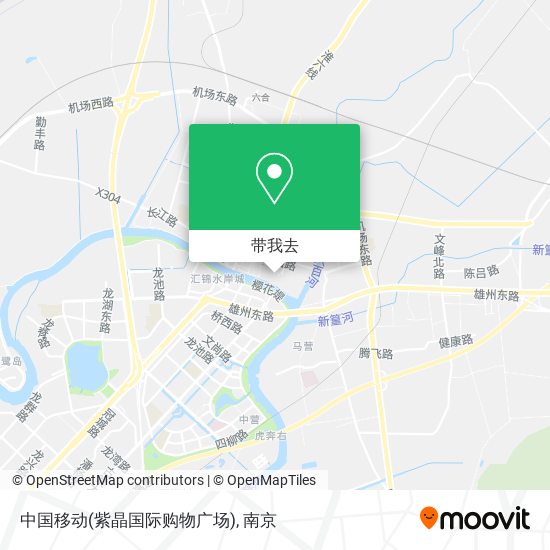 中国移动(紫晶国际购物广场)地图