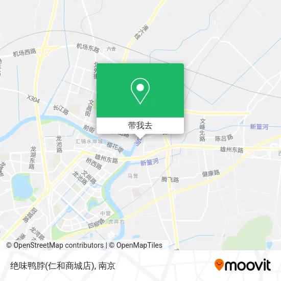 绝味鸭脖(仁和商城店)地图