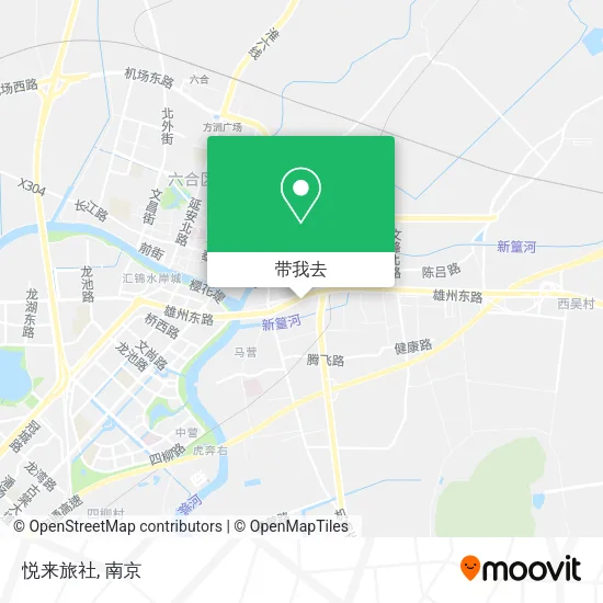 悦来旅社地图
