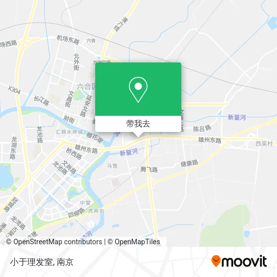 小于理发室地图