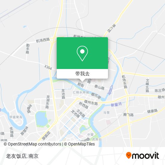 老友饭店地图
