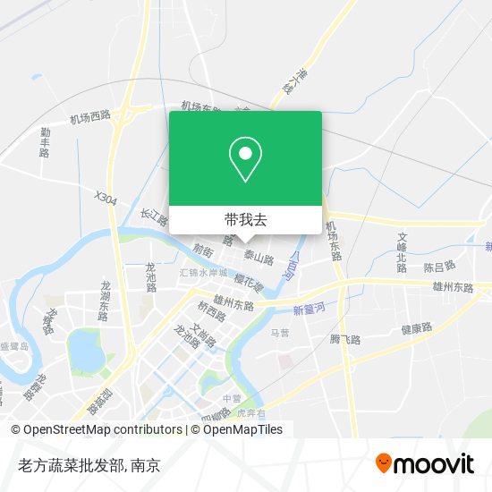 老方蔬菜批发部地图