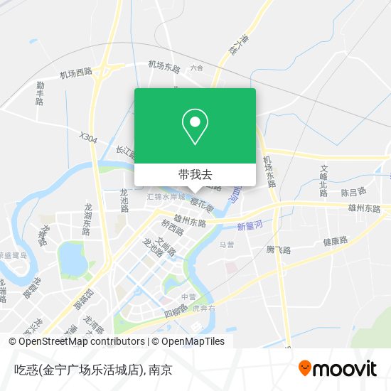 吃惑(金宁广场乐活城店)地图