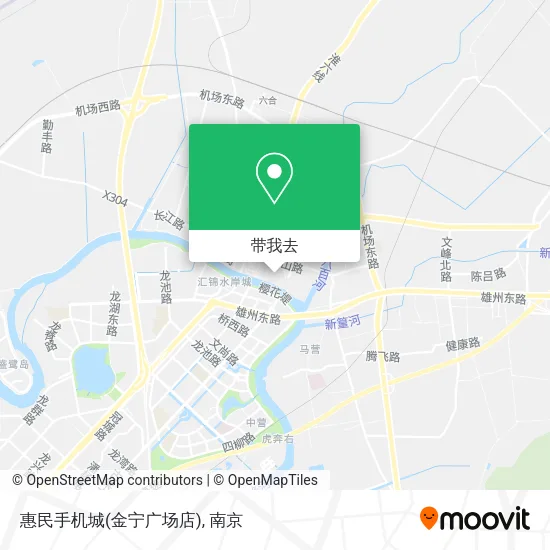 惠民手机城(金宁广场店)地图