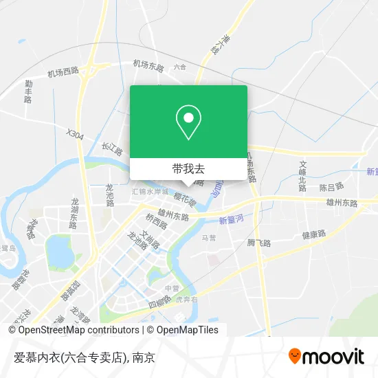 爱慕内衣(六合专卖店)地图
