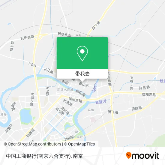 中国工商银行(南京六合支行)地图