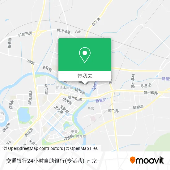 交通银行24小时自助银行(专诸巷)地图