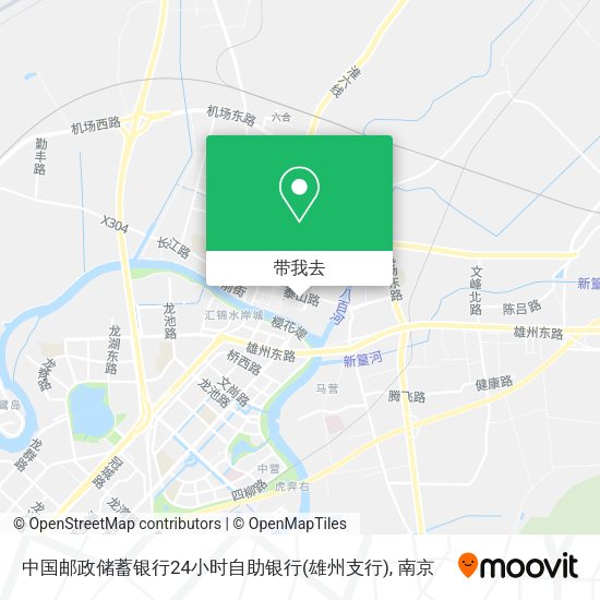 中国邮政储蓄银行24小时自助银行(雄州支行)地图