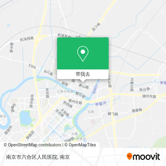 南京市六合区人民医院地图
