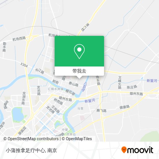 小蒲推拿足疗中心地图