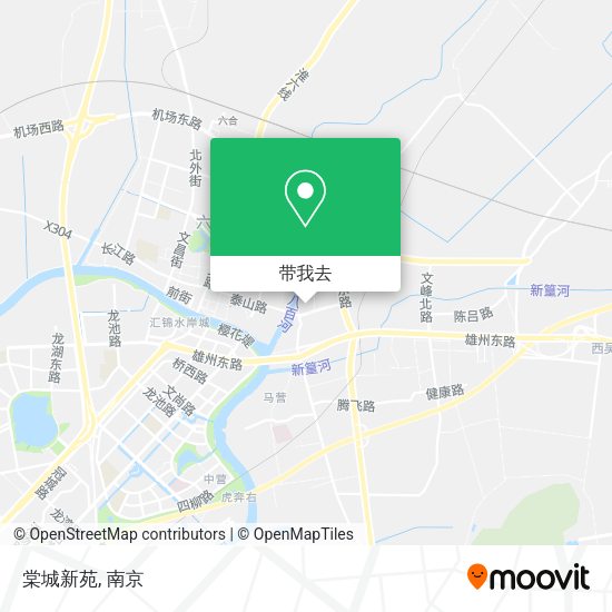 棠城新苑地图