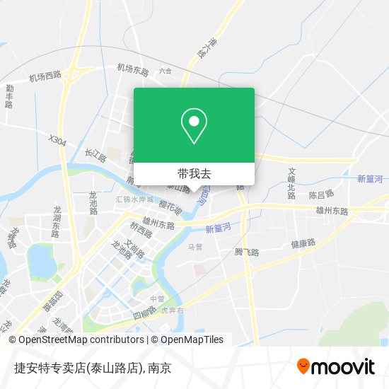 捷安特专卖店(泰山路店)地图