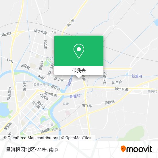 星河枫园北区-24栋地图