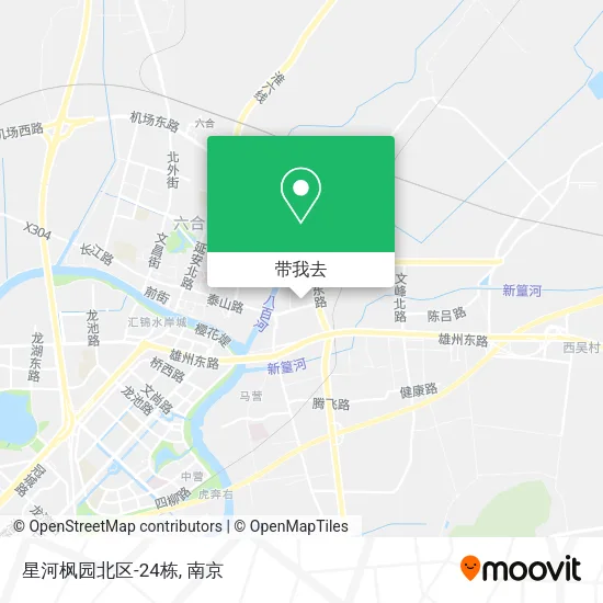 星河枫园北区-24栋地图