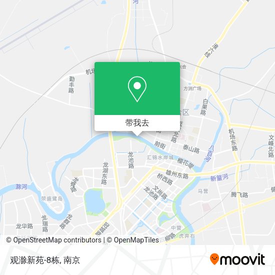 观滁新苑-8栋地图