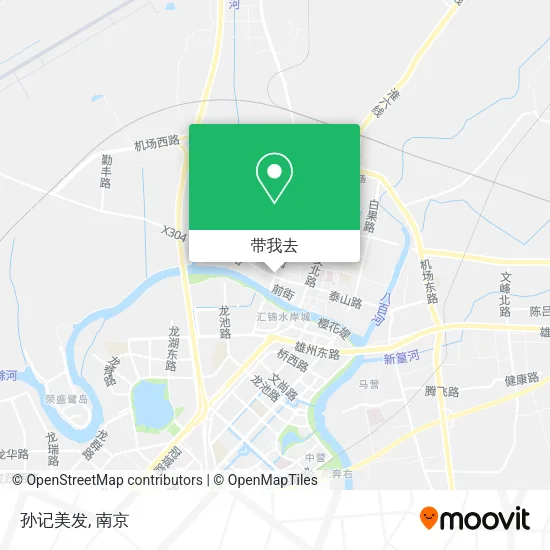 孙记美发地图
