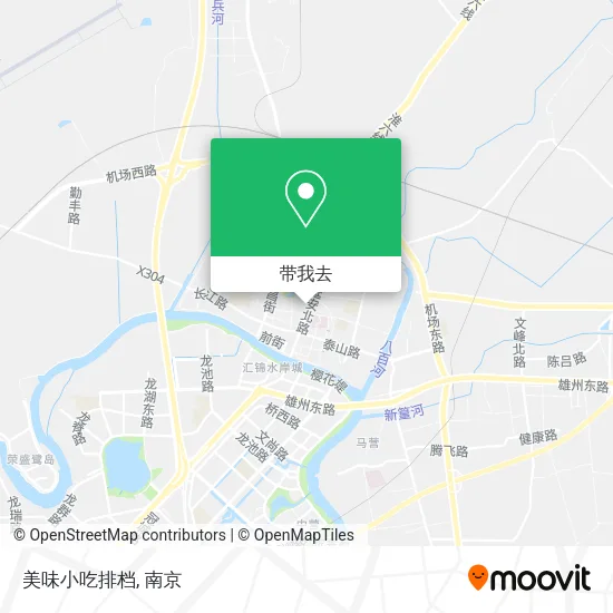 美味小吃排档地图
