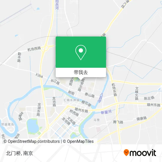 北门桥地图
