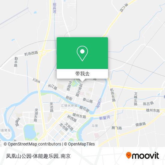 凤凰山公园-体能趣乐园地图