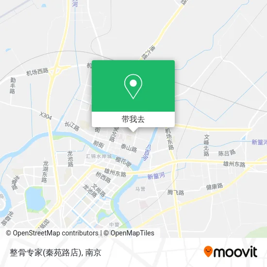 整骨专家(秦苑路店)地图