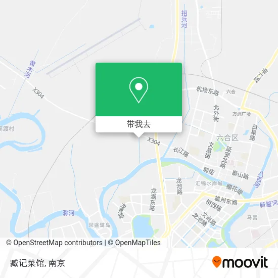 臧记菜馆地图
