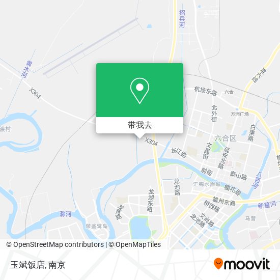 玉斌饭店地图