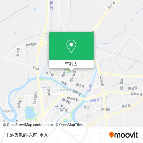 丰盛凤凰府-东区地图