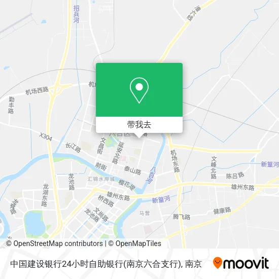 中国建设银行24小时自助银行(南京六合支行)地图