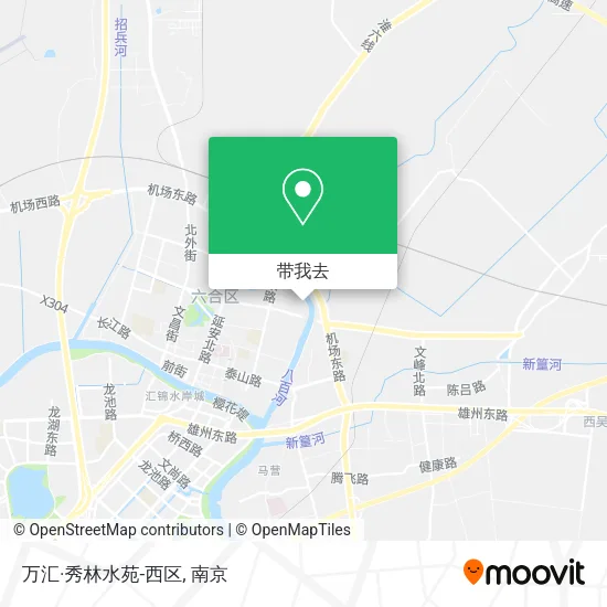 万汇·秀林水苑-西区地图