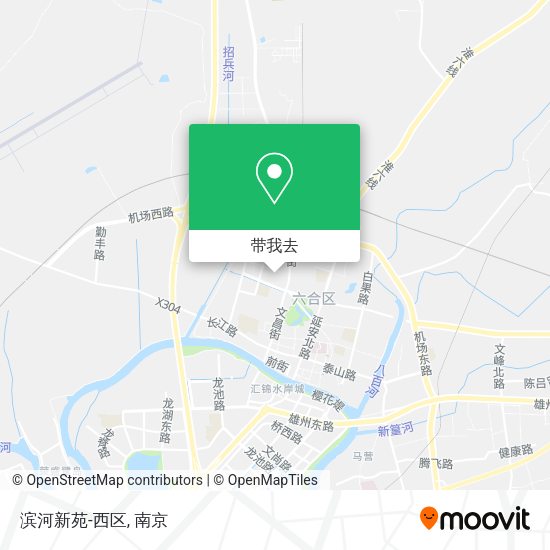 滨河新苑-西区地图
