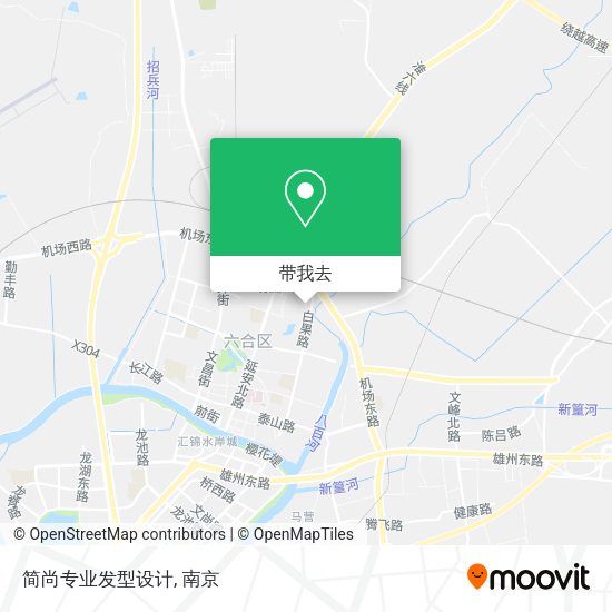 简尚专业发型设计地图