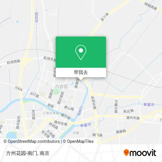 方州花园-南门地图