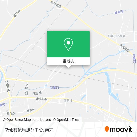 钱仓村便民服务中心地图