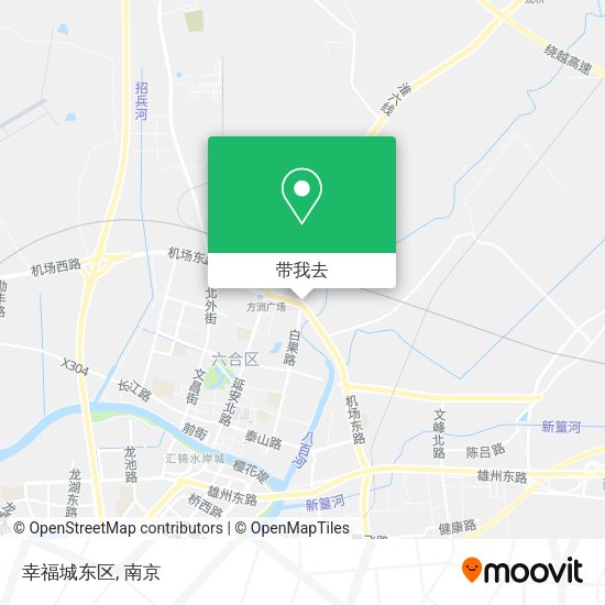幸福城东区地图