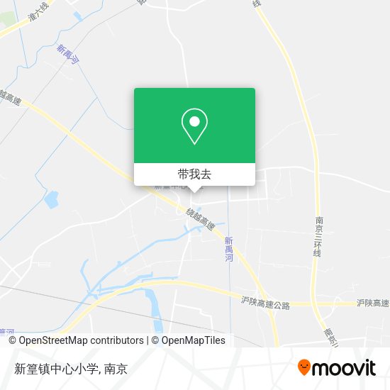 新篁镇中心小学地图
