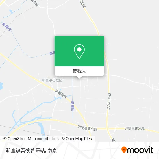 新篁镇畜牧兽医站地图