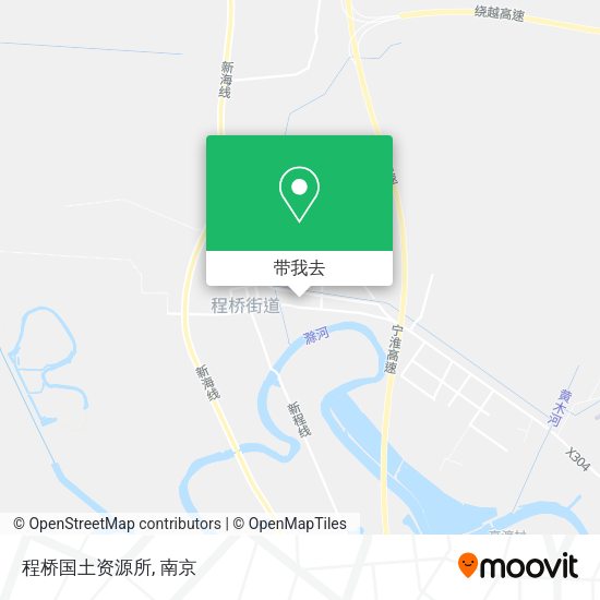 程桥国土资源所地图