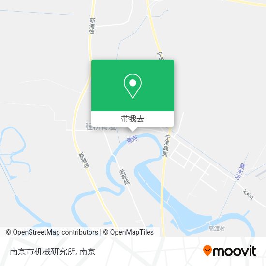 南京市机械研究所地图
