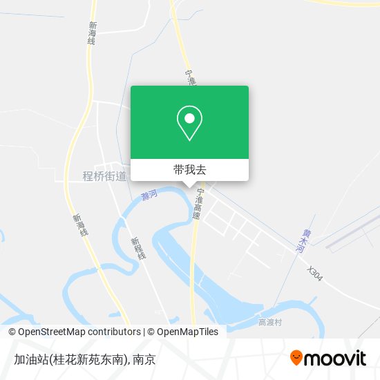 加油站(桂花新苑东南)地图