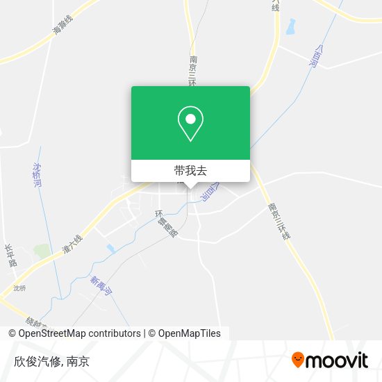 欣俊汽修地图