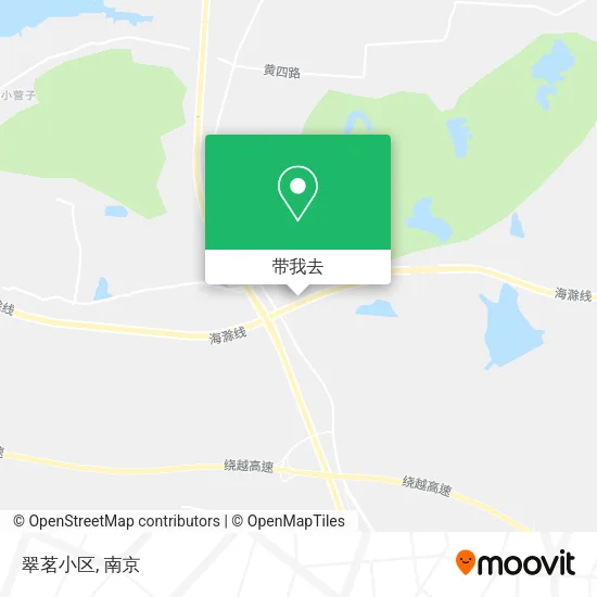 翠茗小区地图