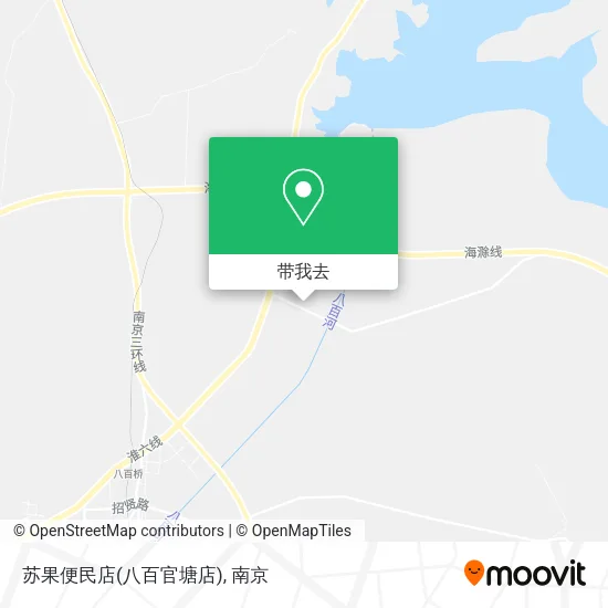 苏果便民店(八百官塘店)地图