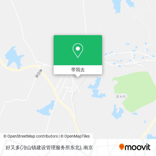 好又多(冶山镇建设管理服务所东北)地图