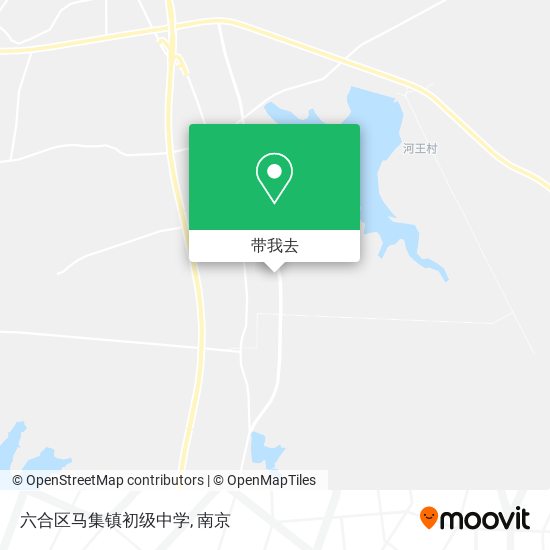 六合区马集镇初级中学地图
