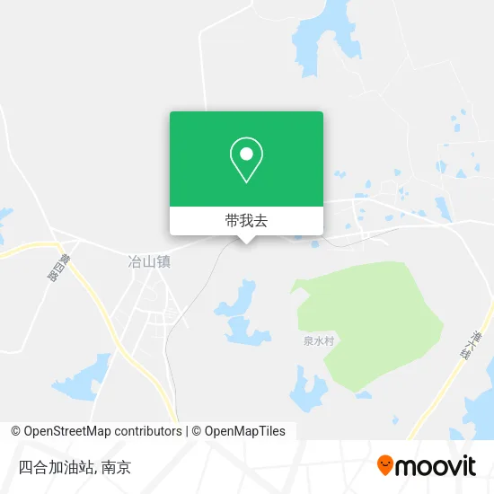四合加油站地图