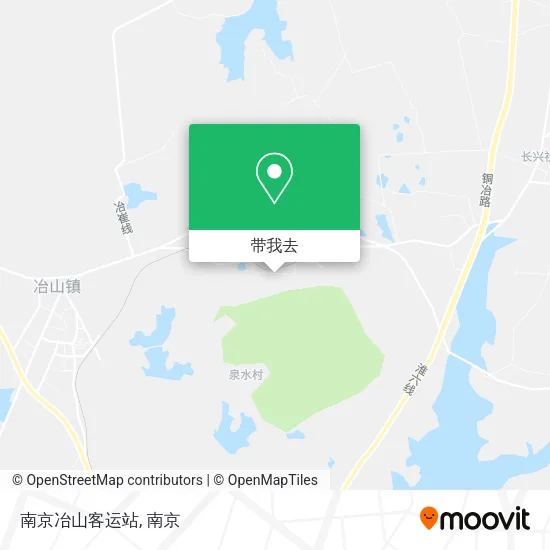 南京冶山客运站地图