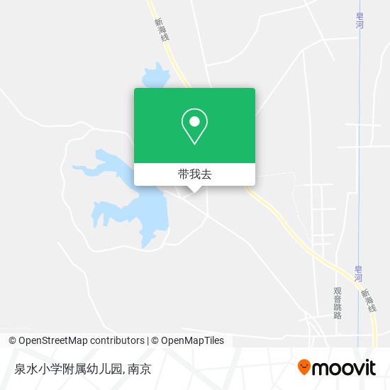 泉水小学附属幼儿园地图