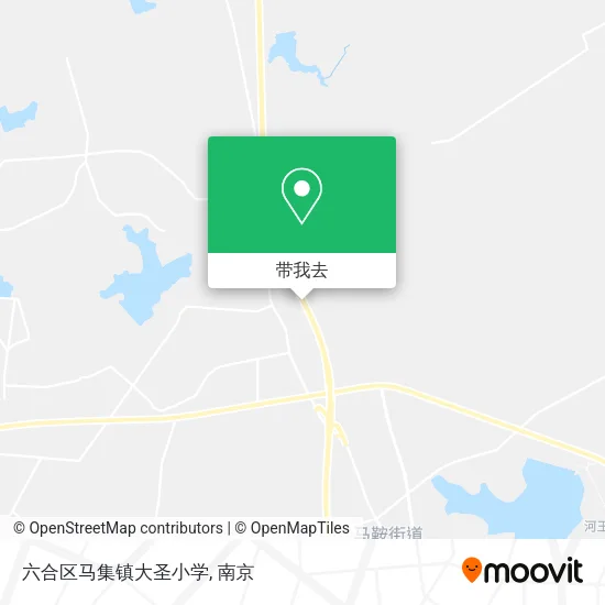 六合区马集镇大圣小学地图