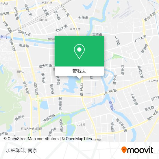 加杯咖啡地图